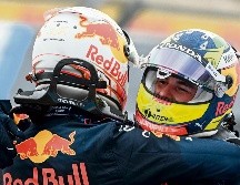 Max Verstappen y Sergio 