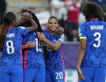 Las jugadoras francesas accedieron a cuartos de final. EFE/A. Yates