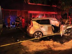 Personal del Servicio Médico Forense realizó los trabajos para el levantamiento del cuerpo. ESPECIAL