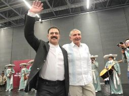 Carlos Lomelí Bolaños participó en el evento del titular de la Segob, Adán Augusto López, en Expo Guadalajara. EL INFORMADOR/A. Camacho