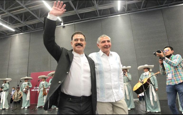 Carlos Lomelí Bolaños participó en el evento del titular de la Segob, Adán Augusto López, en Expo Guadalajara. EL INFORMADOR/A. Camacho