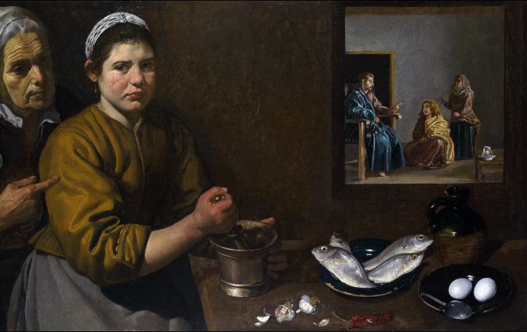 Es necesario escuchar la Palabra de Dios para una práctica eficaz y firme. WIKIPEDIA/«Cristo en casa de Marta y María», de Diego Velázquez