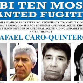 Tras captura de Caro Quintero, EU busca a 57 mexicanos