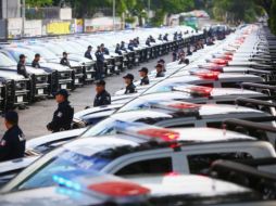 Con estas unidades que desde hoy patrullan juntas, recordó la comisaría tapatía, se vigilará particularmente el Centro, Oriente y sur de la Ciudad. TWITTER/@PabloLemusN