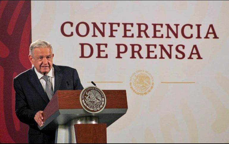 López Obrador destacó que la detención de Caro Quintero, que evadía la justicia desde hacía años, fue una obra conjunta entre la Marina y la FGR. SUN/I. Rodríguez