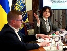 Ivan Bakanov (izq) e Iryna Venediktova no han comentado sobre sus suspensiones. FUTURE PUBLISHING VIA GETTY IMAGES /