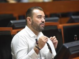 Gerardo Quirino Velázquez Chávez, presidente de la Junta de Coordinación Política en el Congreso de Jalisco. ESPECIAL
