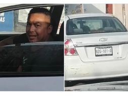 En el video además se logró capturar el número de placas del vehículo y el rostro del agresor. ESPECIAL
