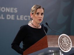 Se recordó que el perfil verificado de la doctora Gutiérrez Müller es: facebook.com/BGutierrezMuller. NTX / ARCHIVO