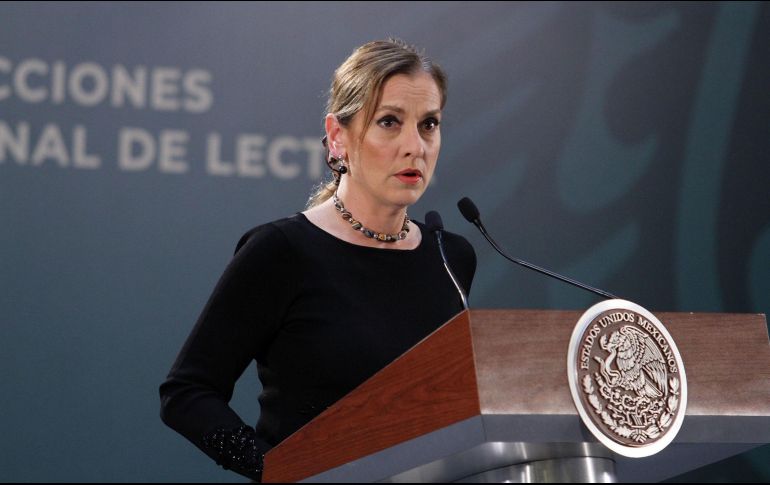 Se recordó que el perfil verificado de la doctora Gutiérrez Müller es: facebook.com/BGutierrezMuller. NTX / ARCHIVO