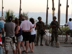 Elementos de la Marina también participan en la búsqueda. EL INFORMADOR/ARCHIVO