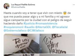  Tras denunciar amenazas, Luz Raquel Padilla fue quemada viva el fin de semana en Zapopan y falleció este martes. ESPECIAL