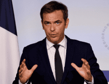 Olivier Véran portador de voz del gobierno francés, expuso a la ciudadanía la implementación de un plan de sobriedad energética. AFP / L. Marin