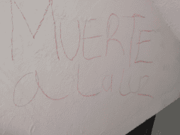 Luz Raquel Padilla ya había denunciado en sus redes sociales que recibía amenazas en su contra pintadas en las paredes del lugar en el que vivía. TWITTER / @GutirrezPadilla