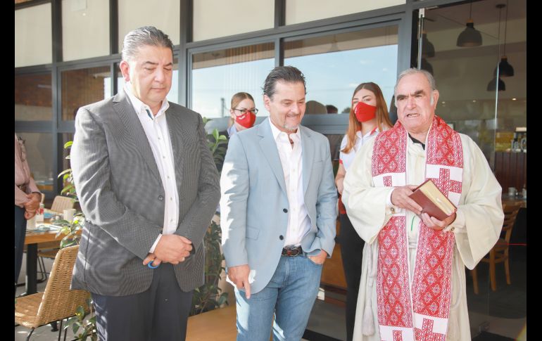 Carlos Bellato, Raymundo Savala, Francisco Lamas. GENTE BIEN JALISCO/Antonio Martínez