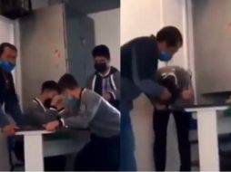 Tras el incidente, el profesor fue separado de su cargo. ESPECIAL/CAPTURA DE VIDEO