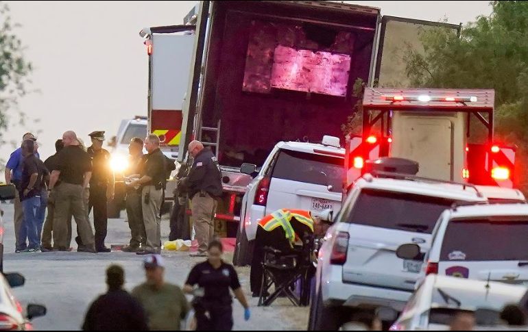 Si se les declara culpables por los cargos relacionados con la muerte de los migrantes, los sujetos podrían ser condenados a cadena perpetua. AP/ARCHIVO