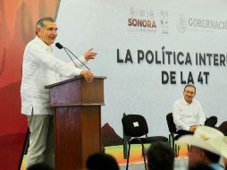 El secretario de Gobernación, Adán Augusto López, visitó el Estado de Sonora, con el gobernador Alfonso Durazo. ESPECIAL