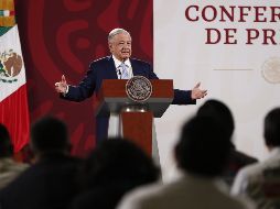 Por su parte, el Mandatario mexicano aseguró que Reyna Haydee tiene todo el derecho a manifestarse. EFE / J. Méndez