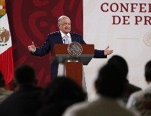 Por su parte, el Mandatario mexicano aseguró que Reyna Haydee tiene todo el derecho a manifestarse. EFE / J. Méndez