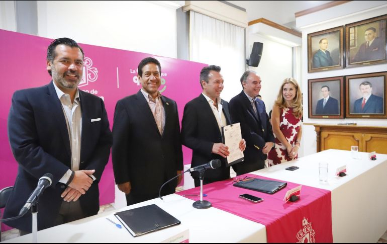Lemus se comprometió a seguir impulsando la reactivación económica, cultural y turística del corazón de la ciudad. ESPECIAL/Gobierno de Guadalajara