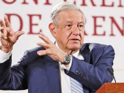 López Obrador defendió sus políticas energéticas y dijo que si no hubiese actuado se habrían dado aumentos en los precios de la luz y combustibles. EFE