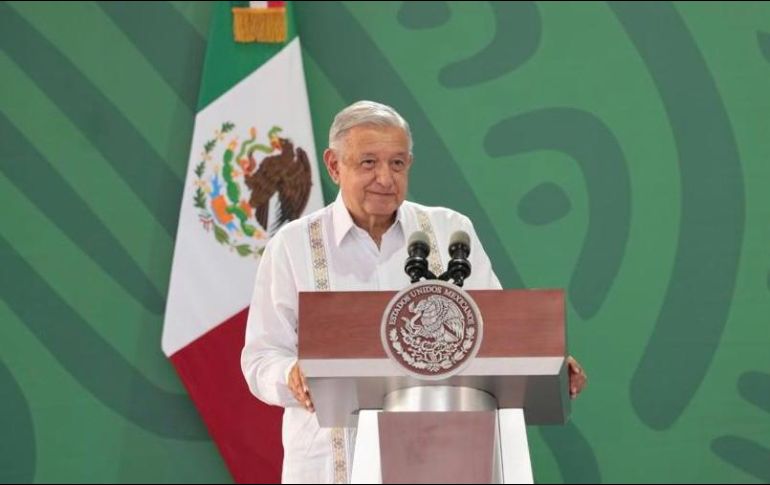 López Obrador indicó que no se está violando ningún compromiso, y le pidió tranquilidad al pueblo de México. ESPECIAL /