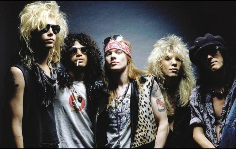 En la década de los ochenta Guns N’ Roses, se coronó como la banda más grande del mundo. CORTESÍA / Universal Music