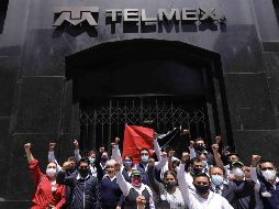 En Telmex, hay varios servicios que los trabajadores sindicalizados realizan presencialmente. SUN / B. Fregoso