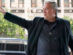 El comité que investiga el asalto al Capitolio quiso conocer de qué hablaron Steve Bannon y Donald Trump en los días previos al 6 de enero. AP/J. Magaña