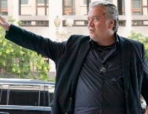 El comité que investiga el asalto al Capitolio quiso conocer de qué hablaron Steve Bannon y Donald Trump en los días previos al 6 de enero. AP/J. Magaña