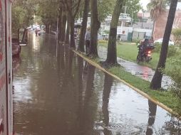 Hasta el momento no se reportan personas lesionadas por las inundaciones. ESPECIAL/Bomberos de Zapopan