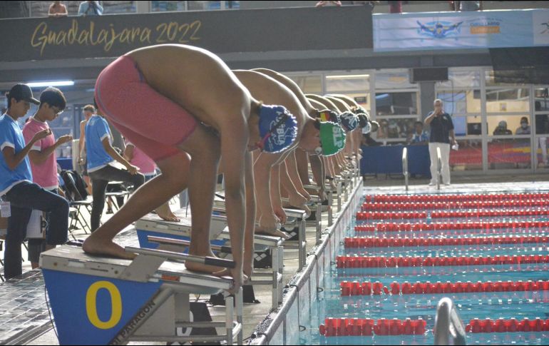 Han sido ya tres días de actividad deportiva en el Complejo Acuático Metropolitano y las competencias llegarán a su fin este sábado en su última jornada. Facebook / Code Jalisco