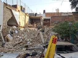 La explosión ocurrió en la Colonia San Andrés, en Guadalajara. ESPECIAL