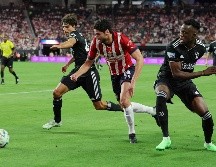 Ayer por la noche fuimos testigos de un nuevo choque del Rebaño en contra de un club europeo. AFP / E. Miller