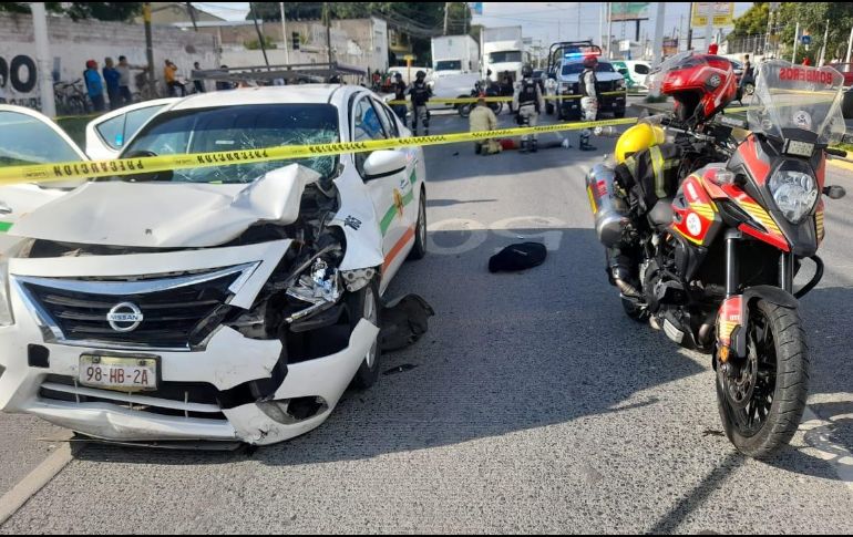 Personal de la Coordinación Municipal de Protección Civil y Bomberos de Zapopan informó que los lesionados fueron atendidos y estabilizados en el lugar. CORTESÍA