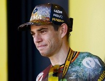 Wout van Aert. El ciclista belga tuvo una actuación destacada en una de las etapas finales. EFE/G. Horcajuelo