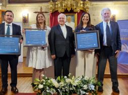 El premio fue otorgado por la Arquidiócesis de Guadalajara. EL INFORMADOR/G. GALLO