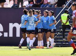 Alicia Cervantes convirtió su primera diana del torneo. IMAGO7