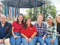 De izquierda a derecha: Alejandro Osuna, Marcela García de Alba, Rocío Tavares, Arturo Meléndez, Mariela Álvarez y Paloma Valencia. EL INFORMADOR/ G. Gallo