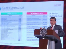 Ricardo Sheffield acusa que funcionarios del Inegi se ampararon para obtener un salario mayor al del titular del Ejecutivo Federal. SUN / B. Fregoso