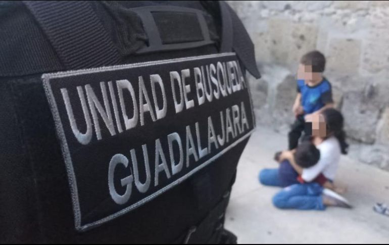 Se solicitó apoyo a las autoridades correspondientes para el resguardo de la mujer y los menores que serán entregados a sus familiares. ESPECIAL /