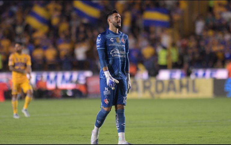La última vez que Pepe Hernández inició un partido por ausencia de Camilo Vargas en el máximo circuito fue ante los Tigres en el Torneo Guard1anes 2020. IMAGO7