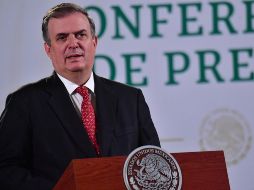 Marcelo Ebrard precisó que la Secretaría de Relaciones Exteriores ha impedido subastas de piezas mexicanas. SUN/ARCHIVO