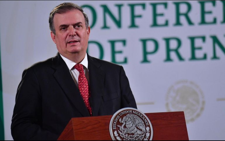 Marcelo Ebrard precisó que la Secretaría de Relaciones Exteriores ha impedido subastas de piezas mexicanas. SUN/ARCHIVO