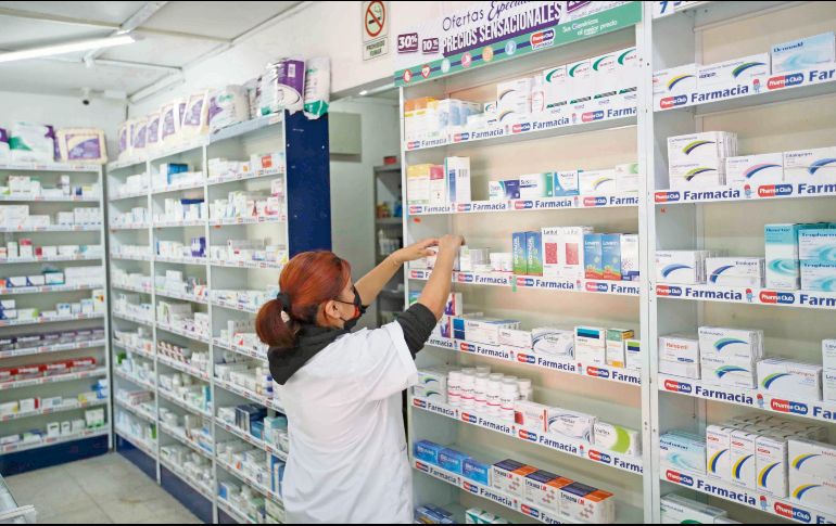 Los clientes encontraron el las tiendas de autoservicio un espacio seguro para comprar medicamentos. EL INFORMADOR/ A. Camacho
