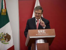Marcelo Ebrard explicó que el proceso de consultas normalmente está organizado para tener un diálogo con la contraparte del tema. SUN/G. Espinosa