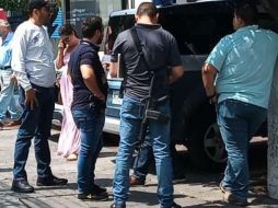 El atraco millonario se dio afuera de un banco de Zapopan. ESPECIAL