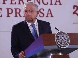 López Obrador refirió que este fin de semana habrá elecciones en Morena, el partido que fundó y lo llevó a la Presidencia de la República. SUN / B. Fregoso