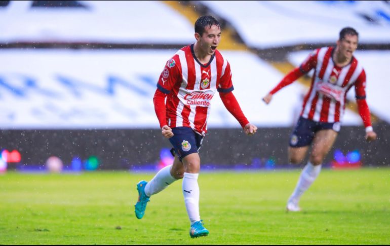 Ante Querétaro, en el partido de la J5, Sebastián Pérez Bouquet fue quien logró abrir el marcador en la visita de Chivas a La Corregidora. IMAGO7